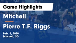 Mitchell  vs Pierre T.F. Riggs  Game Highlights - Feb. 4, 2020