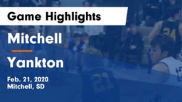 Mitchell  vs Yankton  Game Highlights - Feb. 21, 2020