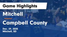 Mitchell  vs Campbell County  Game Highlights - Dec. 29, 2020