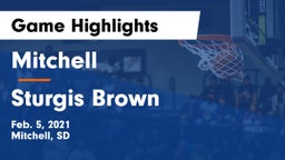 Mitchell  vs Sturgis Brown  Game Highlights - Feb. 5, 2021