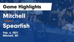 Mitchell  vs Spearfish  Game Highlights - Feb. 6, 2021