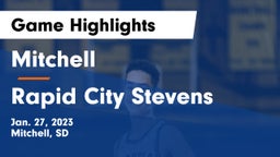 Mitchell  vs Rapid City Stevens  Game Highlights - Jan. 27, 2023