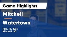 Mitchell  vs Watertown  Game Highlights - Feb. 18, 2023