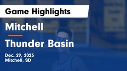 Mitchell  vs Thunder Basin  Game Highlights - Dec. 29, 2023