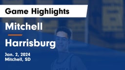 Mitchell  vs Harrisburg  Game Highlights - Jan. 2, 2024