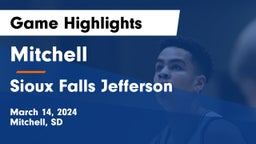 Mitchell  vs Sioux Falls Jefferson  Game Highlights - March 14, 2024