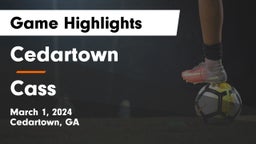 Cedartown  vs Cass Game Highlights - March 1, 2024