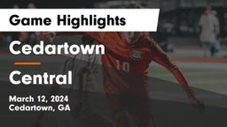 Cedartown  vs Central  Game Highlights - March 12, 2024