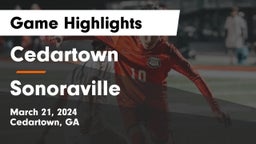 Cedartown  vs Sonoraville  Game Highlights - March 21, 2024