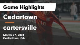 Cedartown  vs cartersville Game Highlights - March 27, 2024