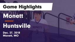 Monett  vs Huntsville  Game Highlights - Dec. 27, 2018