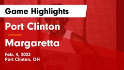 Port Clinton  vs Margaretta  Game Highlights - Feb. 4, 2023