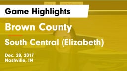 Brown County  vs South Central (Elizabeth) Game Highlights - Dec. 28, 2017