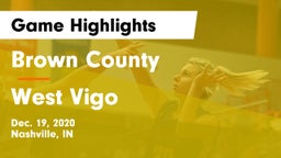 Brown County  vs West Vigo  Game Highlights - Dec. 19, 2020