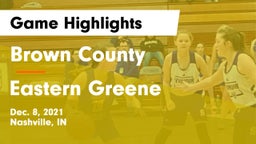 Brown County  vs Eastern Greene  Game Highlights - Dec. 8, 2021