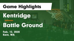 Kentridge  vs Battle Ground  Game Highlights - Feb. 12, 2020