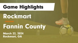 Rockmart  vs Fannin County  Game Highlights - March 22, 2024