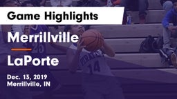 Merrillville  vs LaPorte  Game Highlights - Dec. 13, 2019
