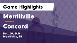 Merrillville  vs Concord  Game Highlights - Dec. 30, 2020