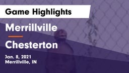 Merrillville  vs Chesterton  Game Highlights - Jan. 8, 2021