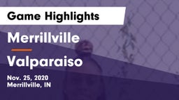 Merrillville  vs Valparaiso  Game Highlights - Nov. 25, 2020