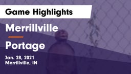 Merrillville  vs Portage  Game Highlights - Jan. 28, 2021