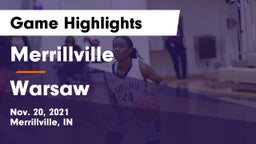 Merrillville  vs Warsaw  Game Highlights - Nov. 20, 2021