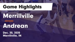 Merrillville  vs Andrean  Game Highlights - Dec. 30, 2020