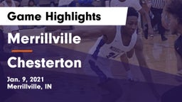 Merrillville  vs Chesterton  Game Highlights - Jan. 9, 2021