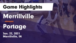 Merrillville  vs Portage  Game Highlights - Jan. 22, 2021