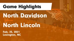 North Davidson  vs North Lincoln  Game Highlights - Feb. 25, 2021