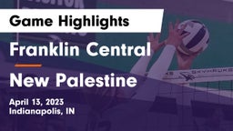 Franklin Central  vs New Palestine  Game Highlights - April 13, 2023