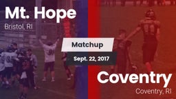 Matchup: Mt. Hope  vs. Coventry  2017
