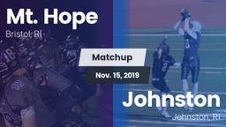 Matchup: Mt. Hope  vs. Johnston  2019
