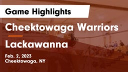 Cheektowaga Warriors vs Lackawanna  Game Highlights - Feb. 2, 2023