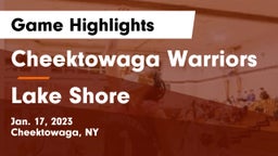 Cheektowaga Warriors vs Lake Shore  Game Highlights - Jan. 17, 2023