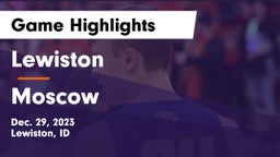 Lewiston  vs Moscow  Game Highlights - Dec. 29, 2023