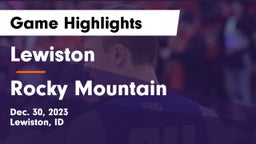 Lewiston  vs Rocky Mountain  Game Highlights - Dec. 30, 2023