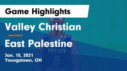 Valley Christian  vs East Palestine  Game Highlights - Jan. 15, 2021