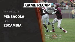 Recap: Pensacola  vs. Escambia  2015