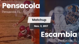 Matchup: Pensacola High vs. Escambia  2017