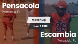 Matchup: Pensacola High vs. Escambia  2018