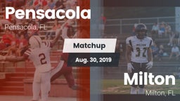 Matchup: Pensacola High vs. Milton  2019