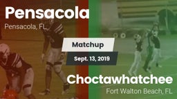 Matchup: Pensacola High vs. Choctawhatchee  2019