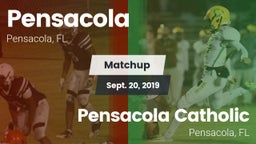 Matchup: Pensacola High vs. Pensacola Catholic  2019