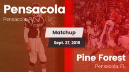 Matchup: Pensacola High vs. Pine Forest  2019