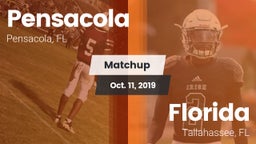 Matchup: Pensacola High vs. Florida  2019