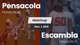 Matchup: Pensacola High vs. Escambia  2019