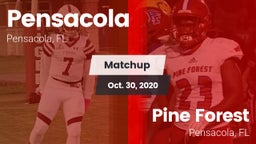 Matchup: Pensacola High vs. Pine Forest  2020