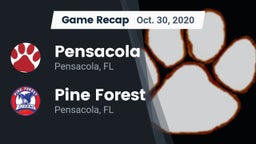 Recap: Pensacola  vs. Pine Forest  2020